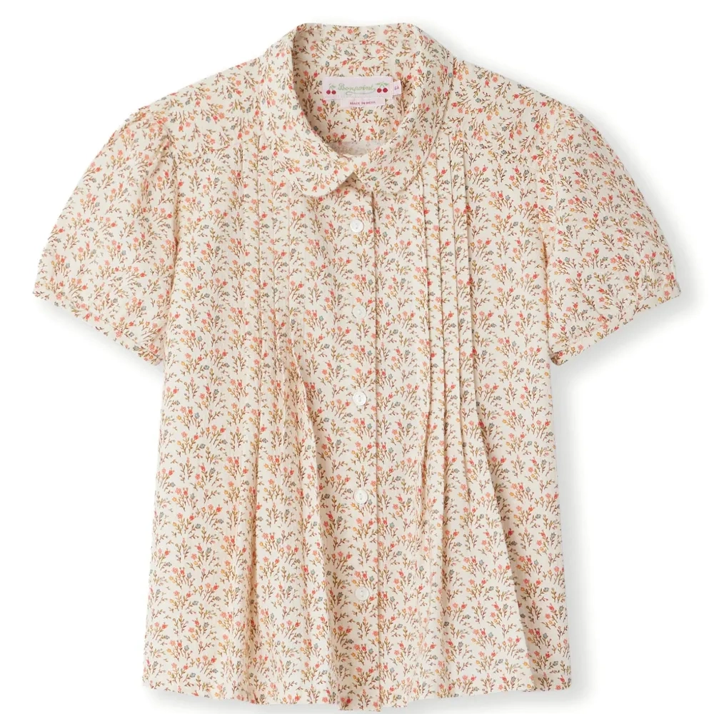 Блузка с цветочным принтом