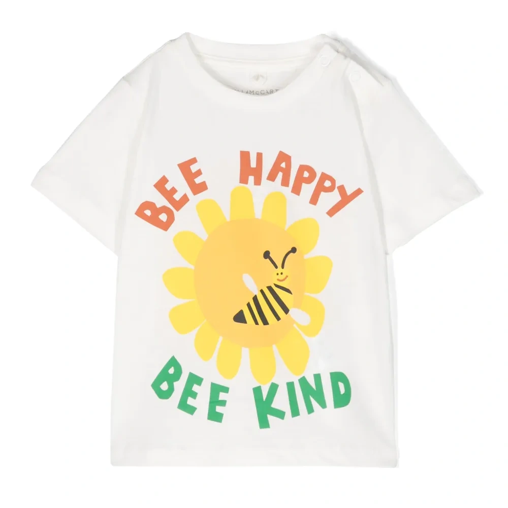 Футболка с принтом Bee Happy