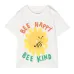 Футболка с принтом Bee Happy