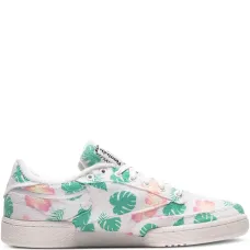 Кроссовки Club C 85 с цветочным принтом