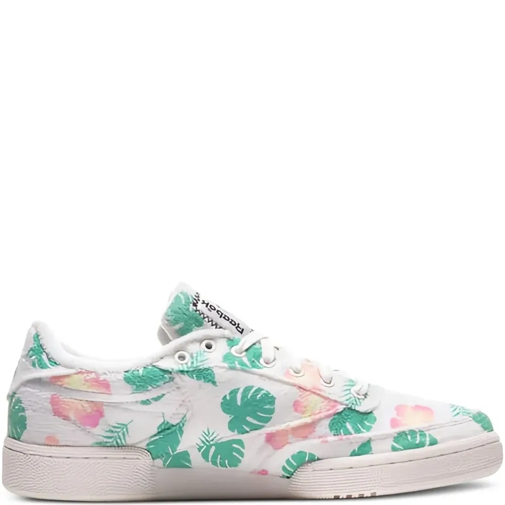 Кроссовки Club C 85 с цветочным принтом