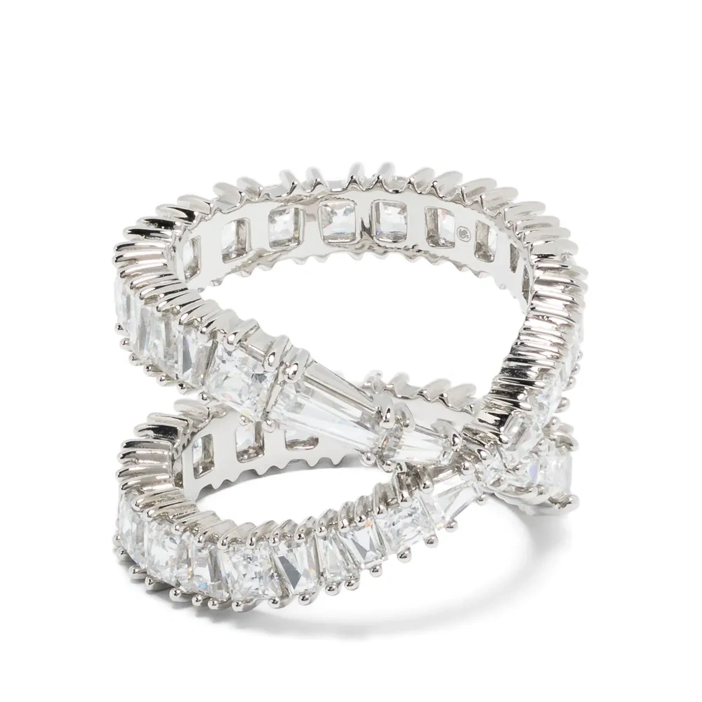 Кольцо Hyperbola с цирконами