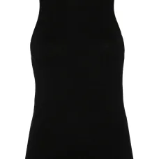 Шерстяной топ с V-образным вырезом