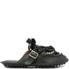 Мюли с декором Medusa