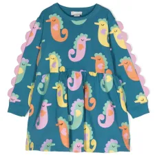 Платье из органического хлопка с принтом