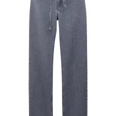 Прямые джинсы со шнуровкой Прямые джинсы со шнуровкой