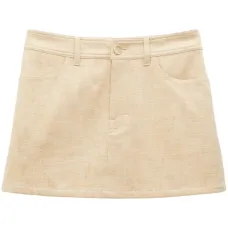 Мини-юбка А-силуэта