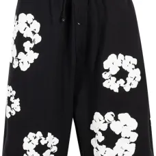 Шорты The Cotton Wreath Black