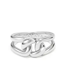 Кольцо с гравированным логотипом