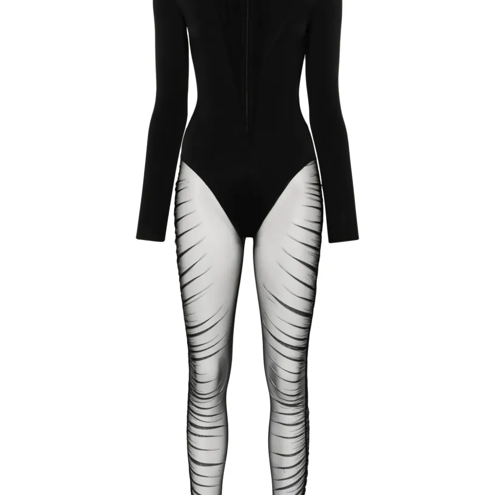 Комбинезон с сетчатыми вставками Комбинезон с сетчатыми вставками