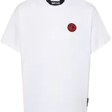 Футболка с нашивкой-логотипом