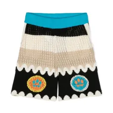 Шорты в стиле колор-блок