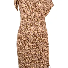 Платье Jeffy с абстрактным принтом