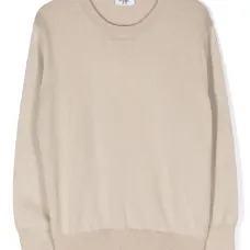 Джемпер с круглым вырезом