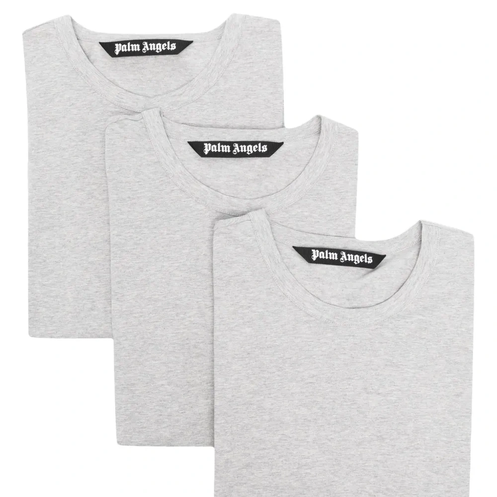 Комплект из трех футболок с круглым вырезом