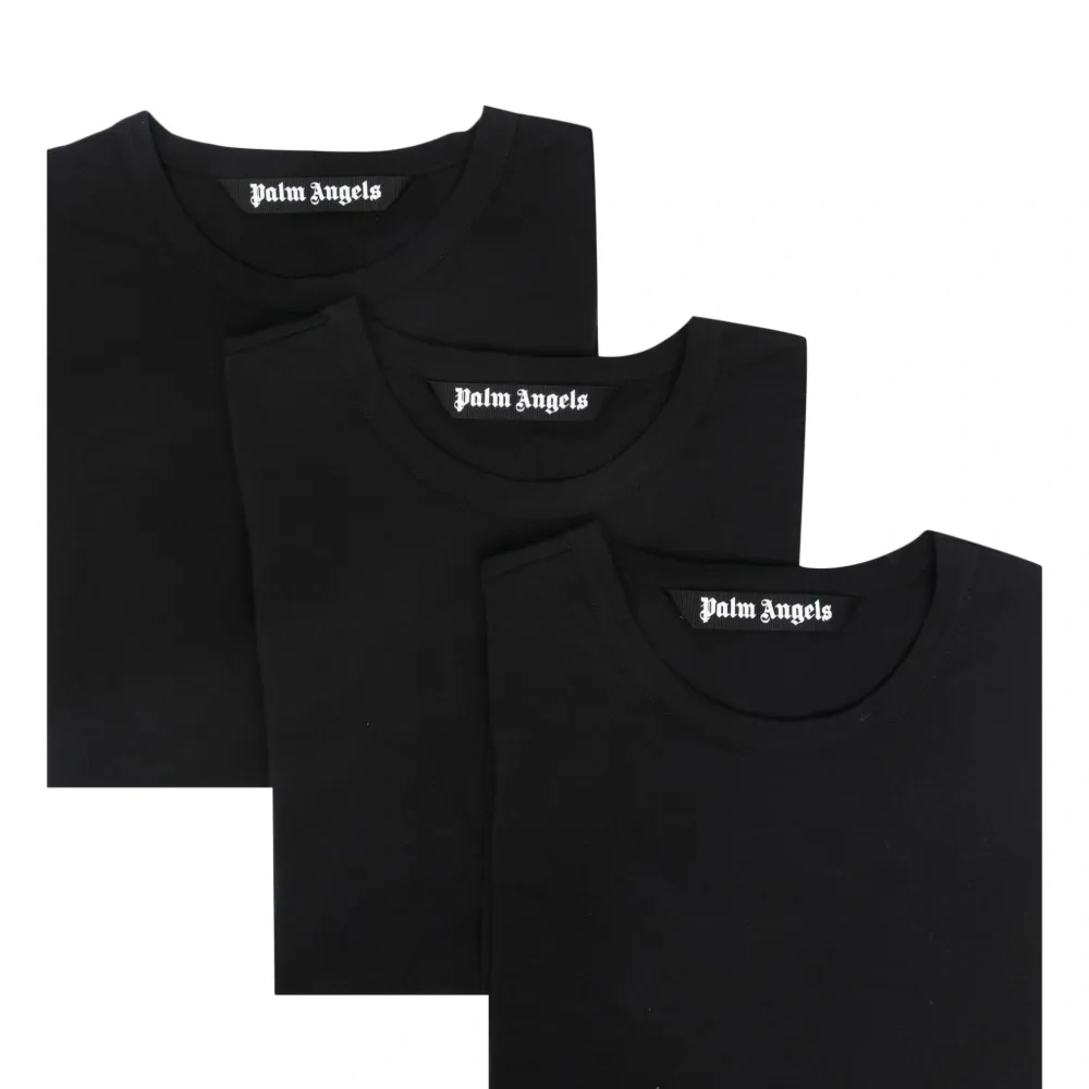 Комплект из трех футболок с круглым вырезом