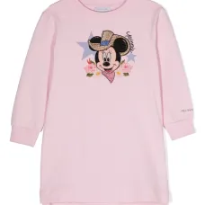 Платье из джерси с принтом