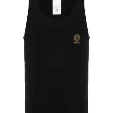 Топ с круглым вырезом и декором Medusa