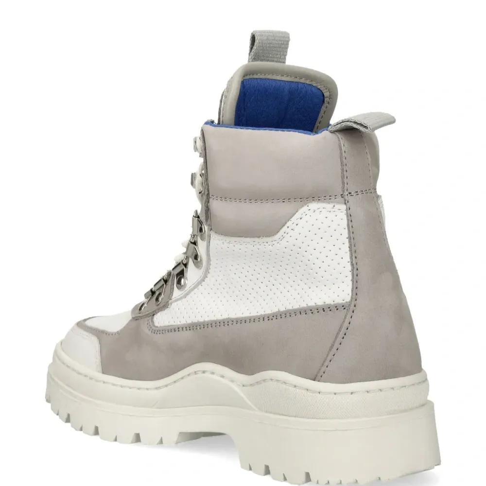 Ботильоны в двух тонах