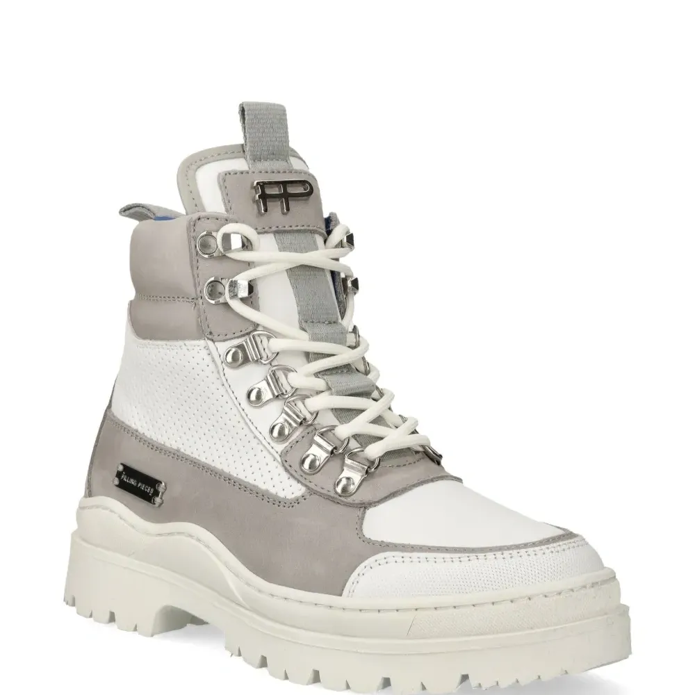 Ботильоны в двух тонах