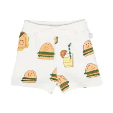 Шорты с графичным принтом