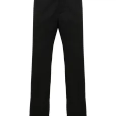 Узкие брюки с вышитым логотипом