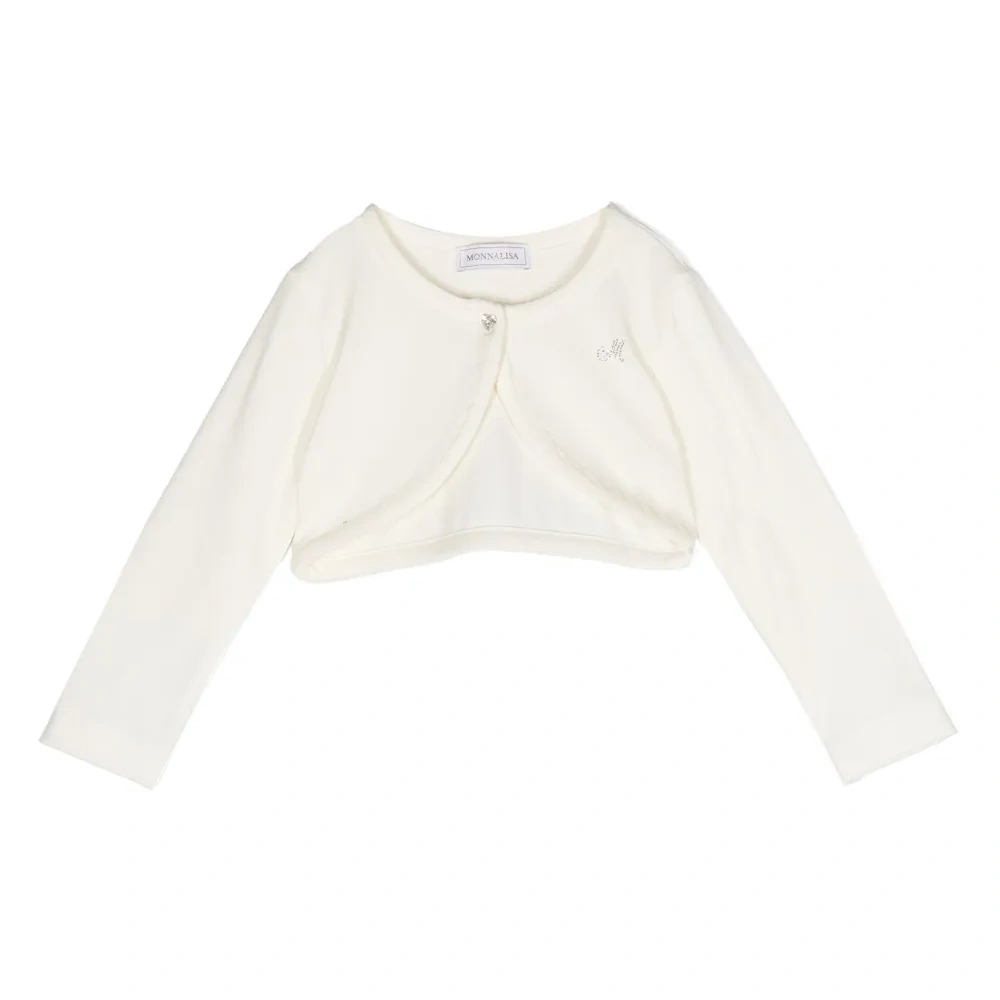 Укороченный кардиган с логотипом