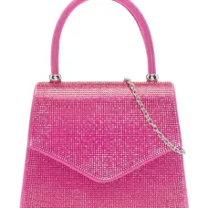 Сумка на плечо с кристаллами