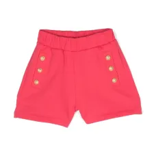 Шорты с тиснеными пуговицами
