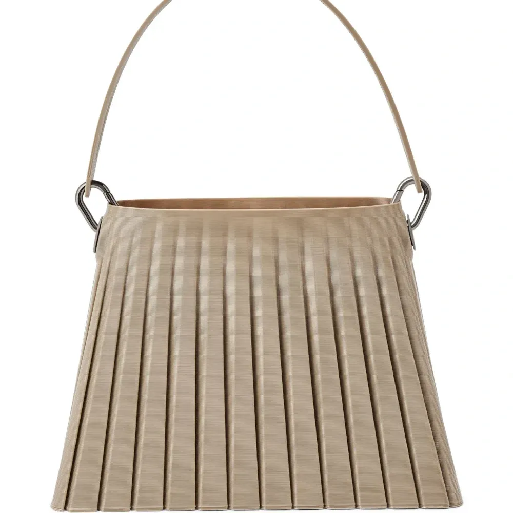 Плиссированная сумка на плечо