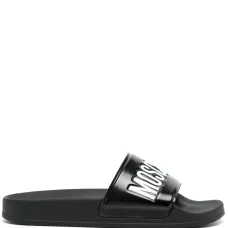 Шлепанцы с тисненым логотипом