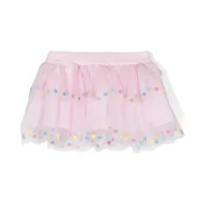 Юбка с узором в горох