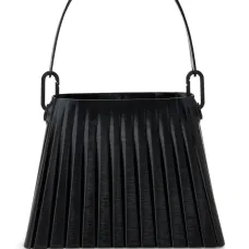 Плиссированная сумка на плечо