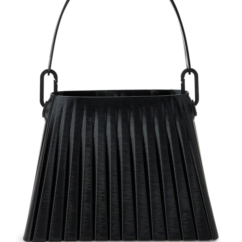 Плиссированная сумка на плечо Плиссированная сумка на плечо