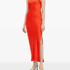 Платье миди Sunna с разрезом