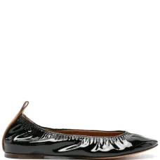 Лакированные балетки