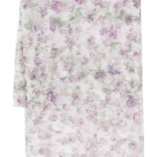 Платок с цветочным принтом Платок с цветочным принтом