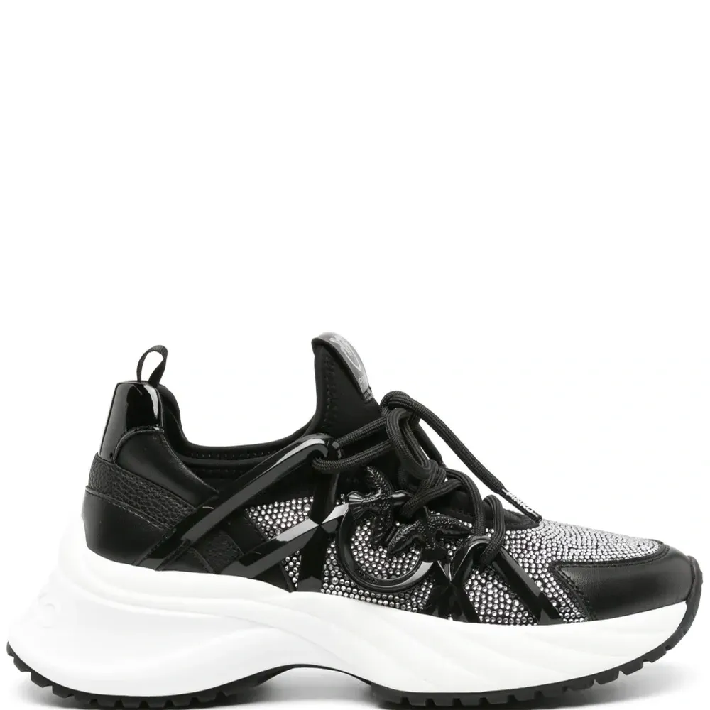 Массивные кроссовки с декором Love Birds