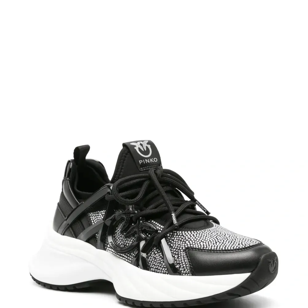 Массивные кроссовки с декором Love Birds