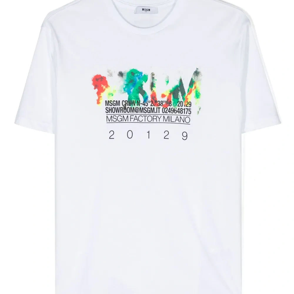 Футболка с графичным принтом