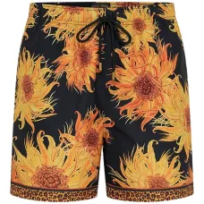 Плавки с цветочным принтом