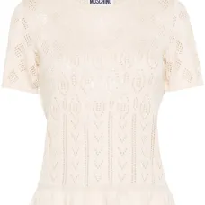 Ажурный топ с оборками