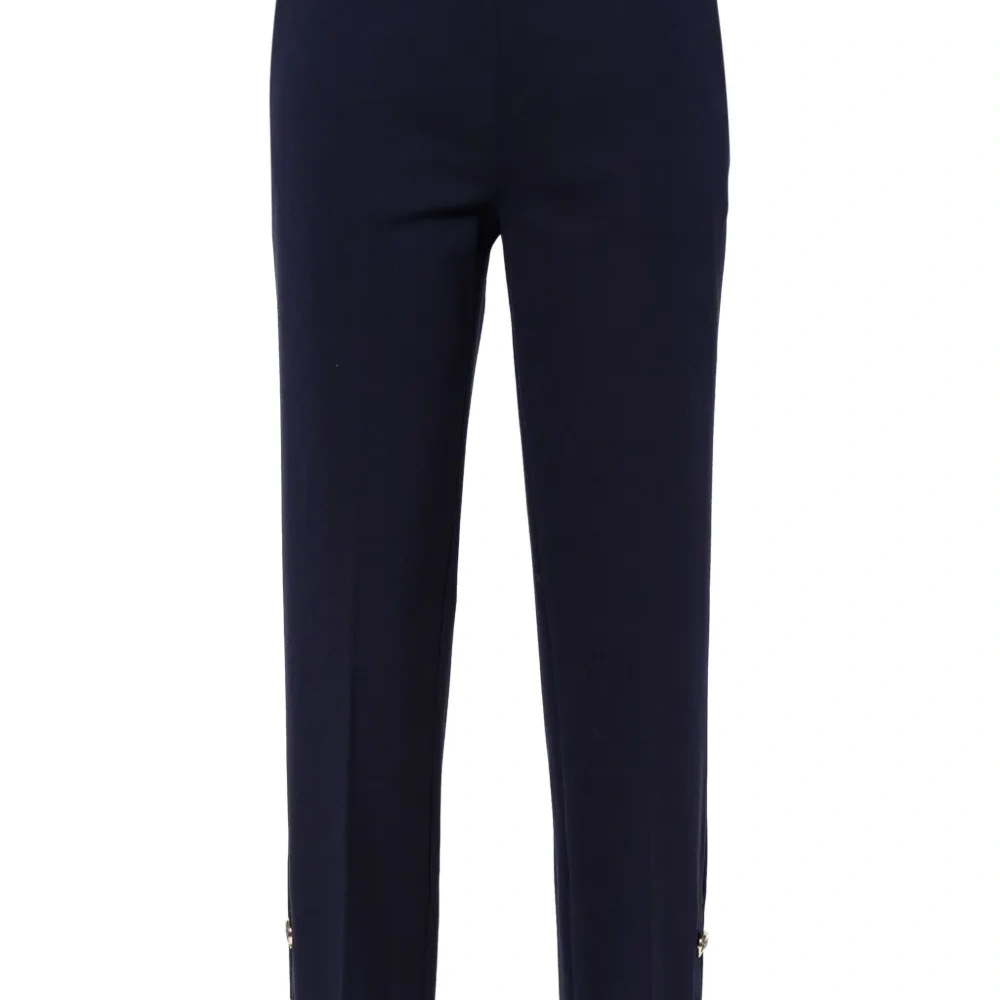 Укороченные брюки прямого кроя