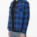 Клетчатая рубашка с длинными рукавами