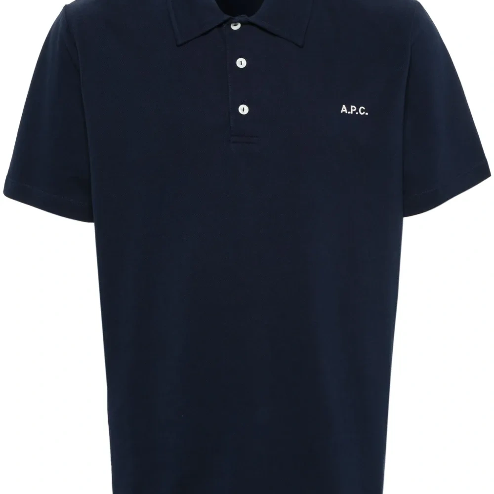 Рубашка поло с вышитым логотипом