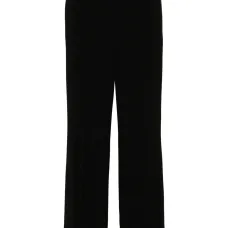 Широкие брюки средней посадки