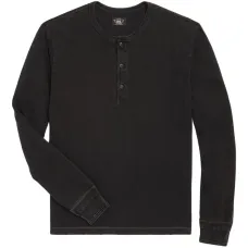 Топ хенли с длинными рукавами