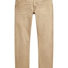 Узкие джинсы с завышенной талией