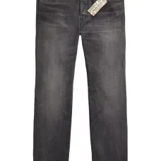 Узкие джинсы с завышенной талией