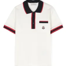 Рубашка поло с нашивкой-логотипом